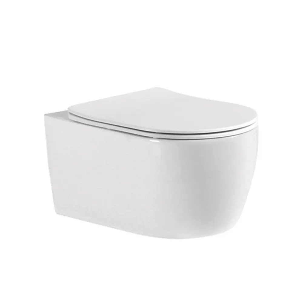 Комплект инсталляции Geberit Alpha с безободковым унитазом Aquatek Европа клавиша Geberit Alpha серая STLM-2197693 - Вид №10