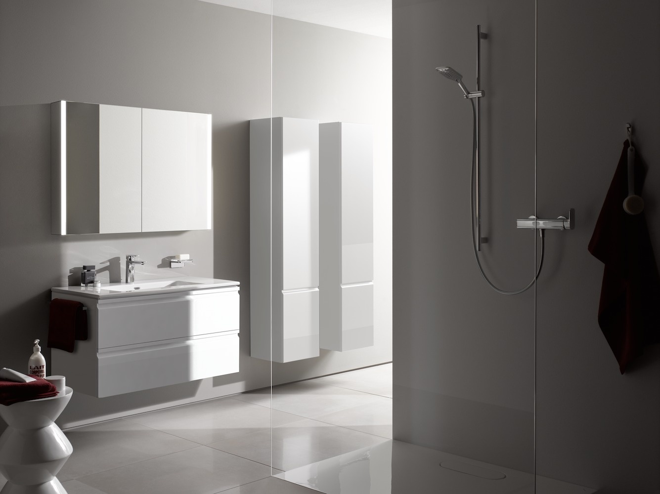 H4474069001441 Зеркало с алюминиевой рамкой, без подсветки LAUFEN PRO - Вид №9