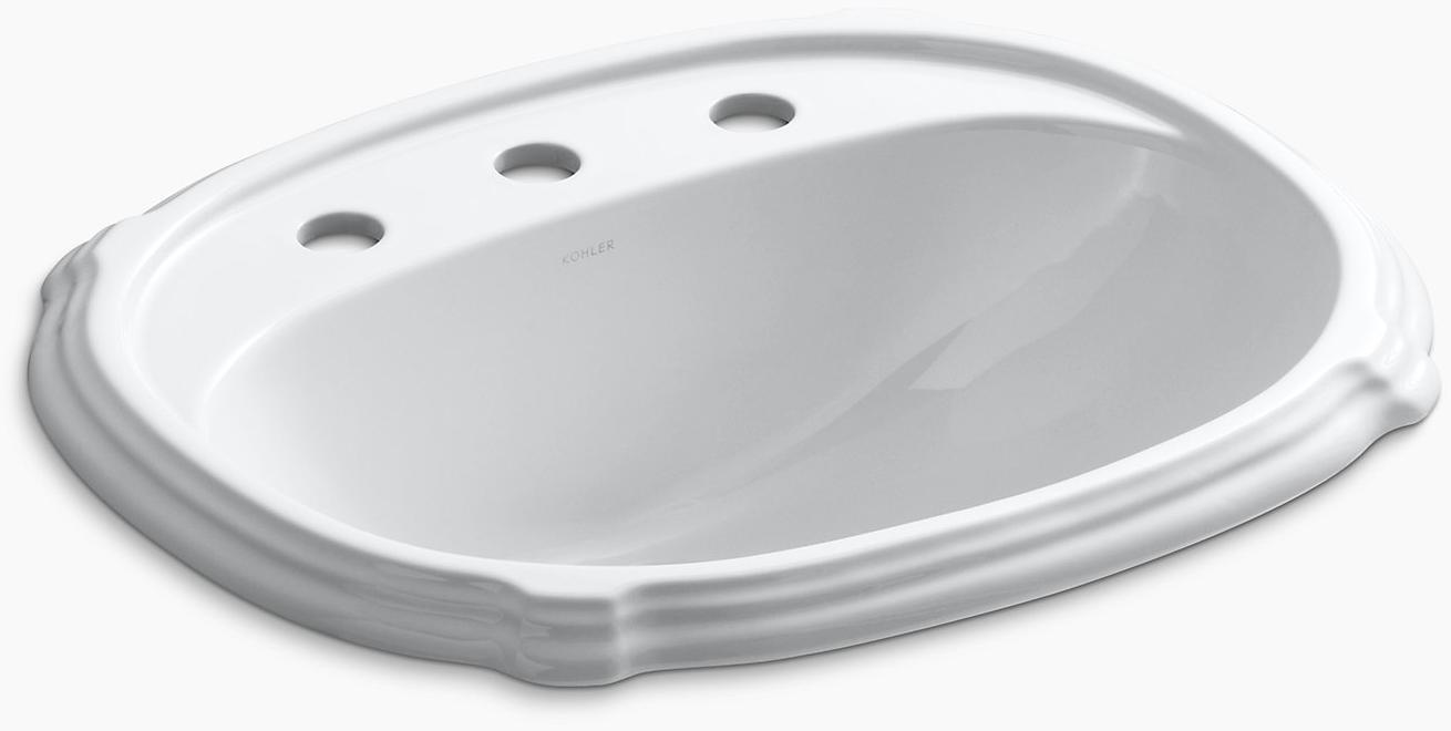 KOHLER Portrait Встраиваемая раковина с 8 K-2189-8-7  - Вид №1