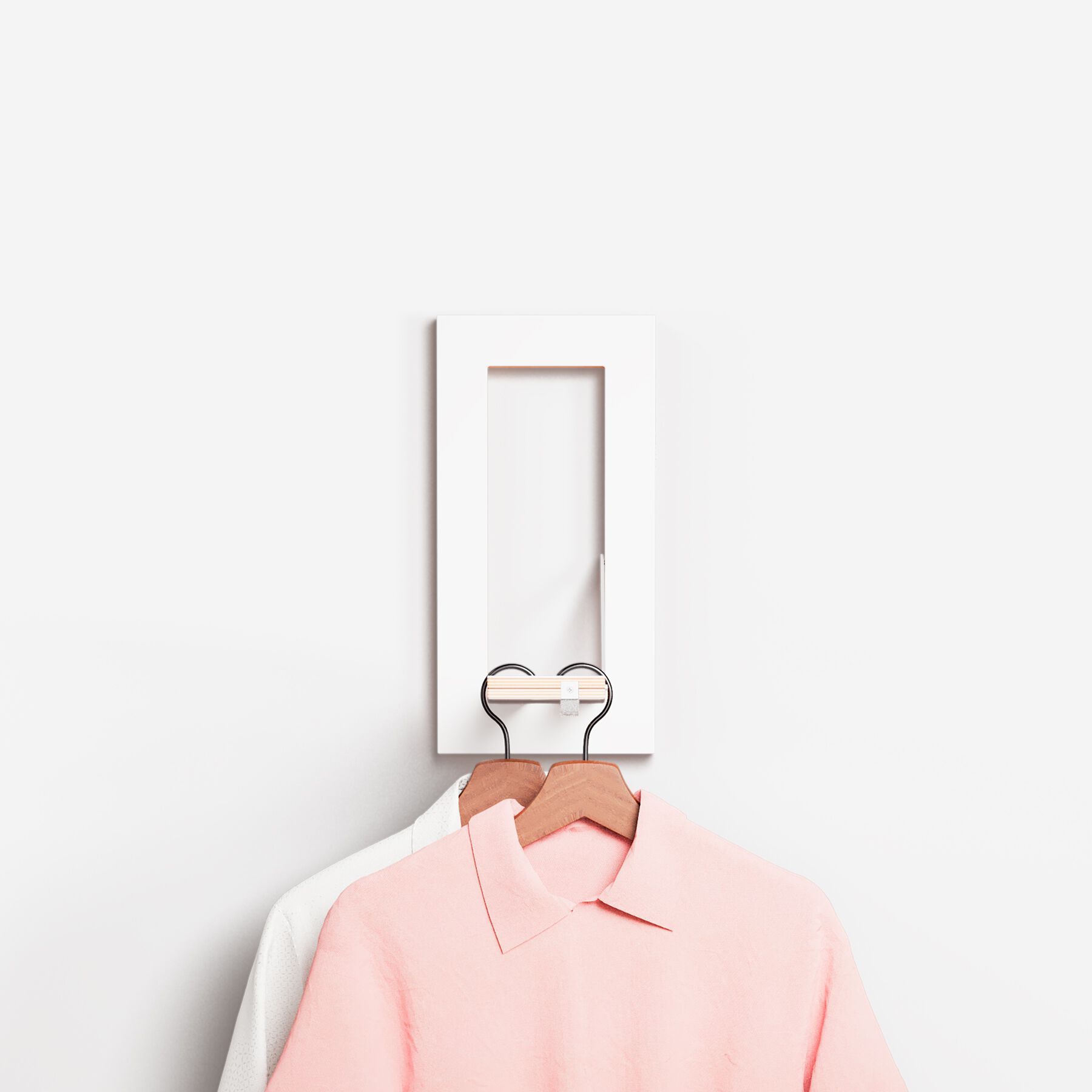 Вешалка для одежды из фанеры AMBIVALENZ Fläpps Hangrail 20×40-1 ARCH-00131670 - Вид №1