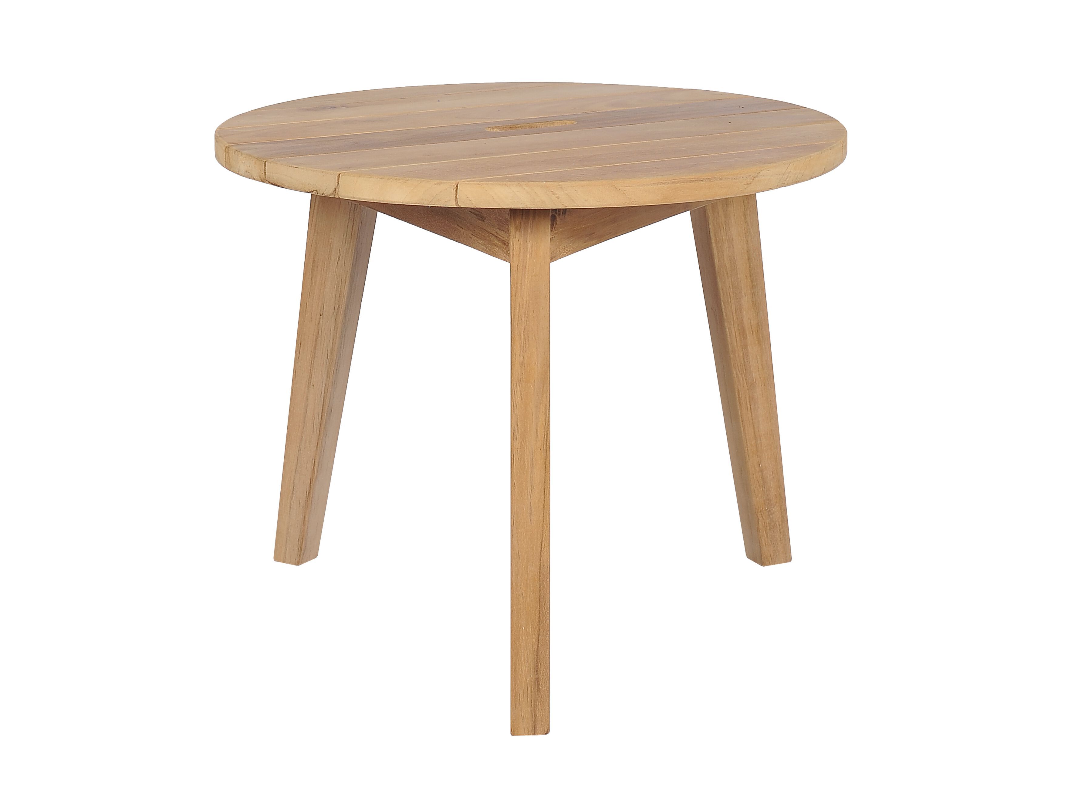 Круглый низкий стол из тикового дерева cbdesign Cosito ARCH-00125050 - Вид №14