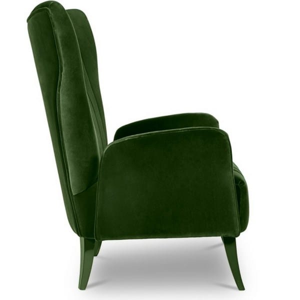 Бархатное кресло с подлокотниками Brabbu ARCH-00004519 - Вид №1