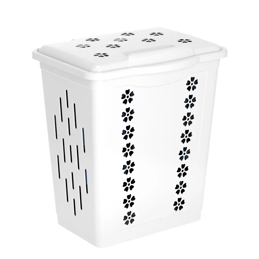 Корзина для белья 60 л цвет белый Santreyd Корзина для белья 60л(Белая) STLM-2117643