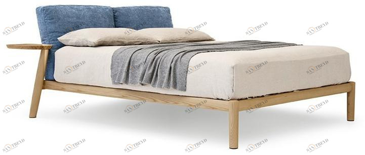 PIANCA Кровать из массива дерева со встроенными прикроватными тумбочками sun-id-1476504