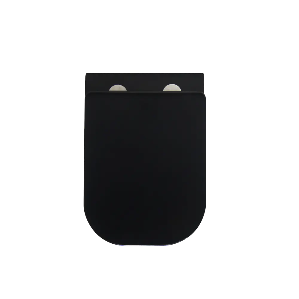 Комплект инсталляция с унитазом Culto Jakob с кнопкой цвет черный матовый STLM-2165950 - Вид №1