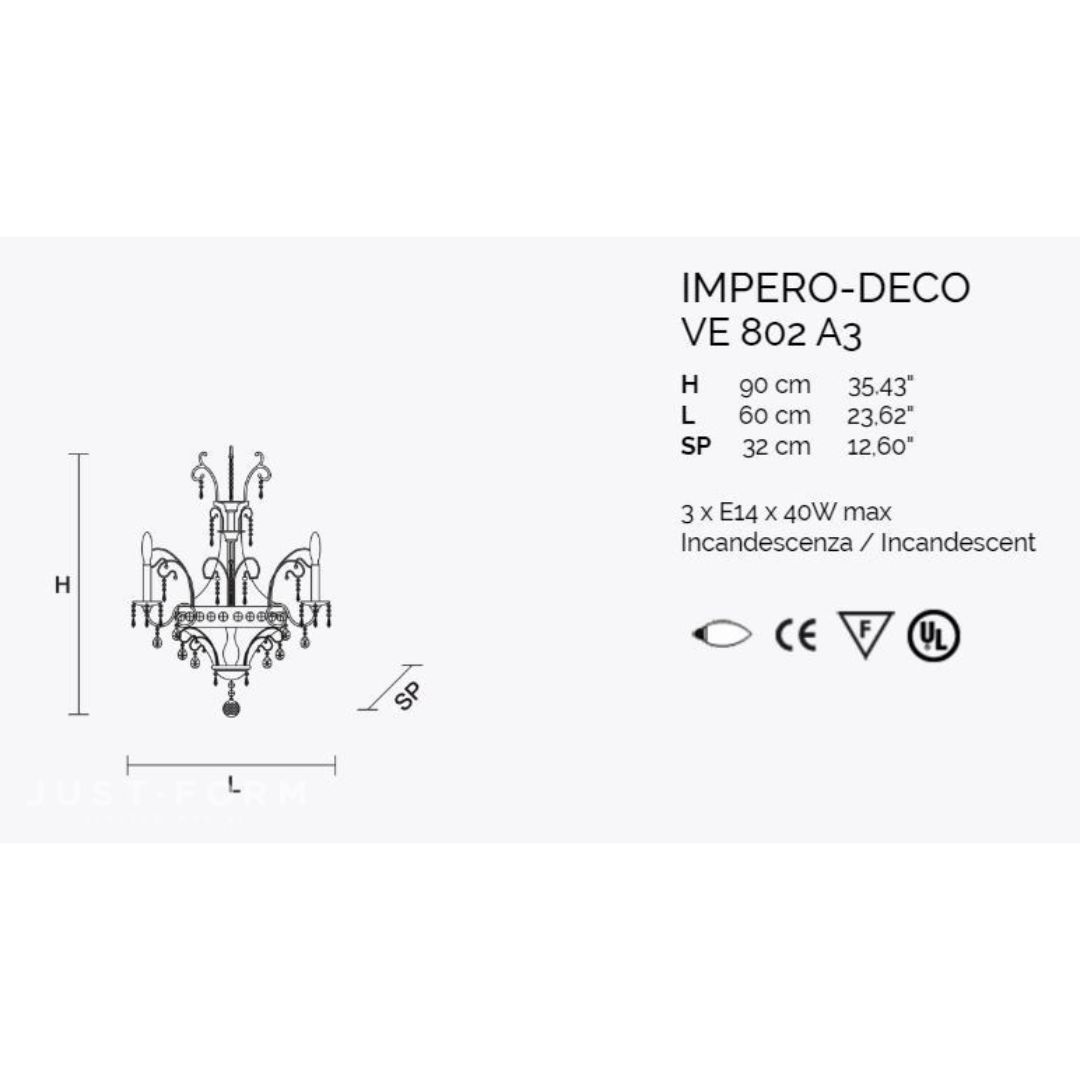 Masiero VE 802/A3 бра ve802a3 - Вид №1