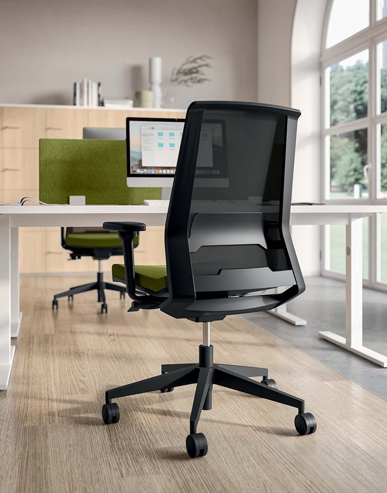 Офисное кресло с 5 спицами Quadrifoglio Group дизайн-офис ARCH-00059737 - Вид №1