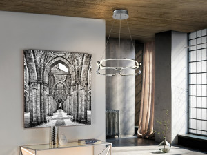 085592 Подвесной светильник Ø47 хром Schuller Colette