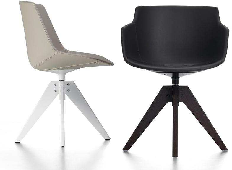 MDF Italia Вращающееся кресло на кожаной эстакаде Flow sun-id-1420061 - Вид №1