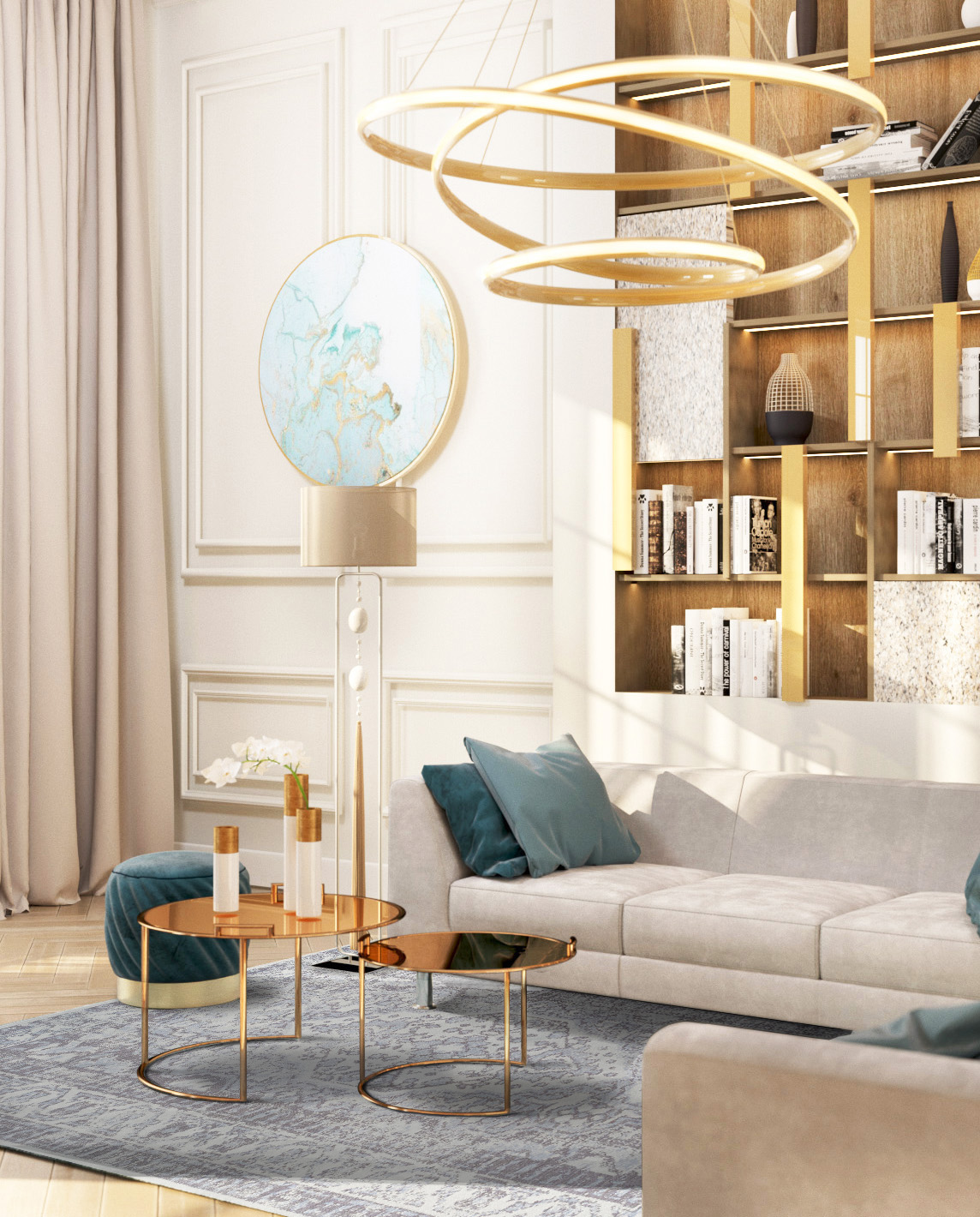 COLORISTICA Clark Boreal 160x230 Ковры  160 X 230  Розовый  - Вид №7