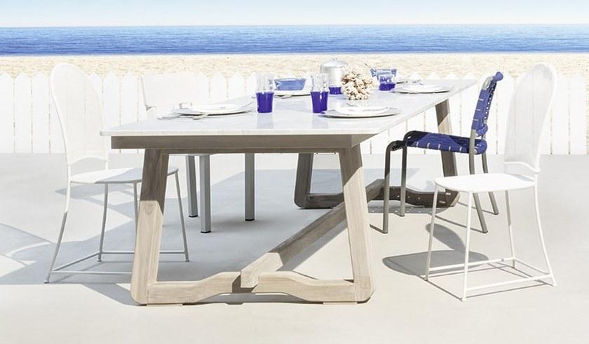 Gervasoni Садовый столик со столешницей из каррарского мрамора Gervasoni outdoor sun-id-1435485 - Вид №1