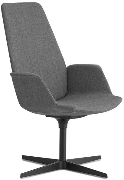 Lapalma Стул для руководителя из ткани с 4 спицами Uno sun-id-1383679 - Вид №3