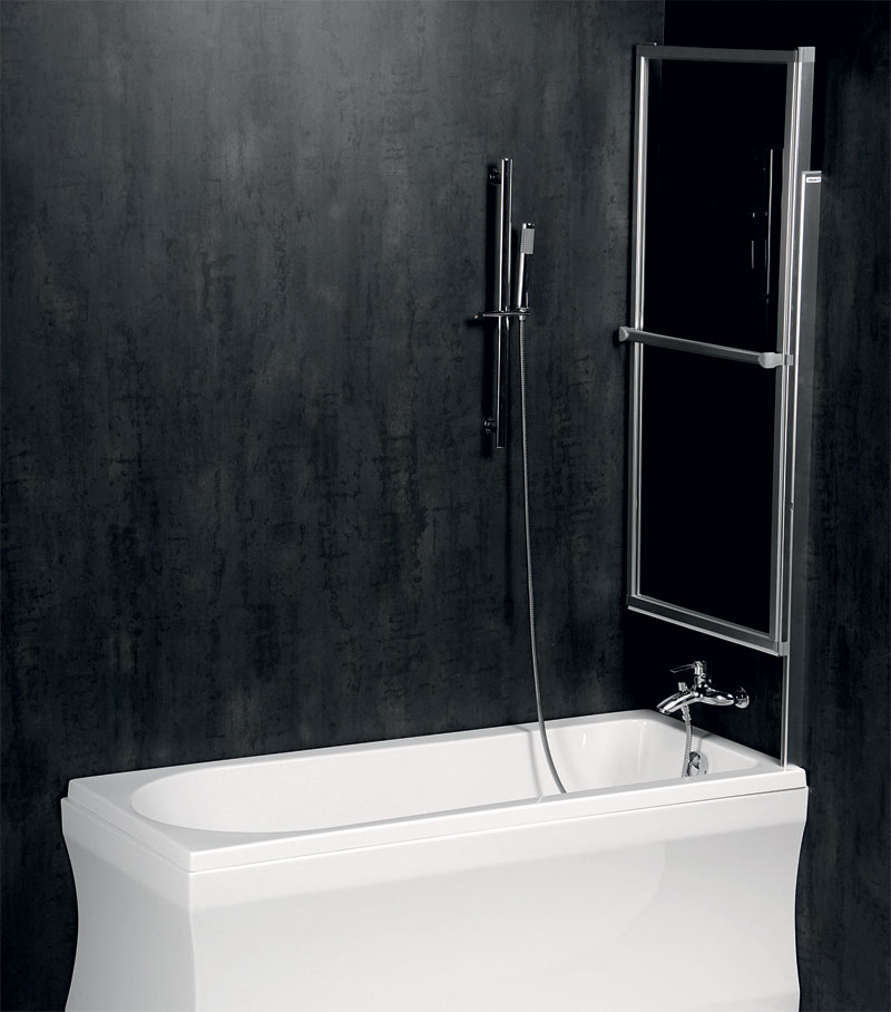30317 Душевое ограждения на борт вынны Polysan Чехия  - Вид №3