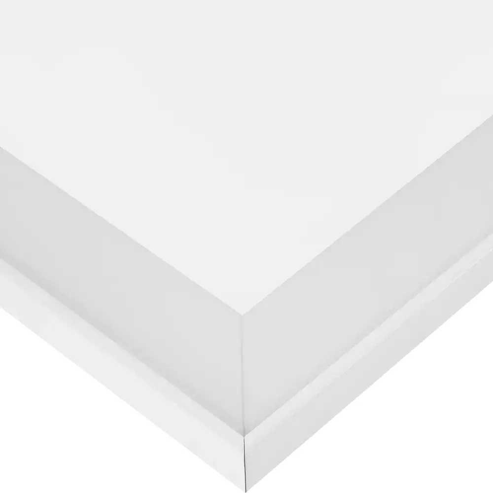 Фасад-витрина кухонного шкафа Вельск 79.7x38.1 см KONSENSA стекло цвет белый STLM-2200464 - Вид №4