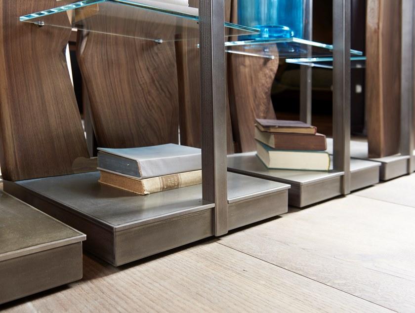 Arte Brotto Книжный шкаф из орехового дерева Vero L1920 - Вид №3