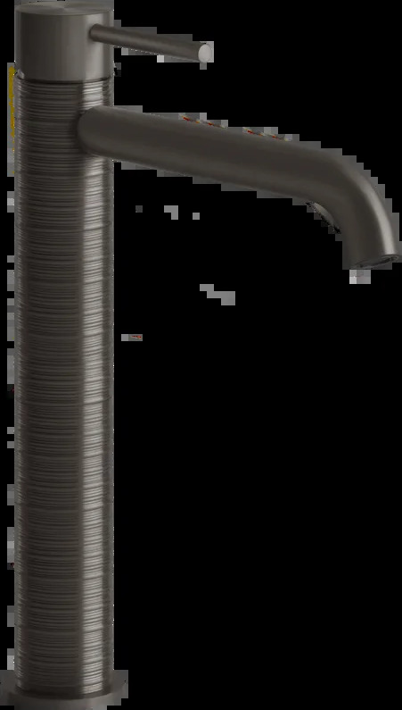 Смеситель для умывальника 54306 707 Gessi Gessi316 ЧЕРНЫЙ МЕТАЛЛ BR. PVD