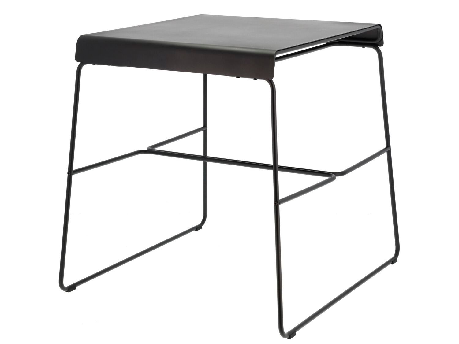 Прямоугольный стальной стол с порошковым покрытием ZONE DENMARK A-Collection ARCH-00101673 - Вид №1