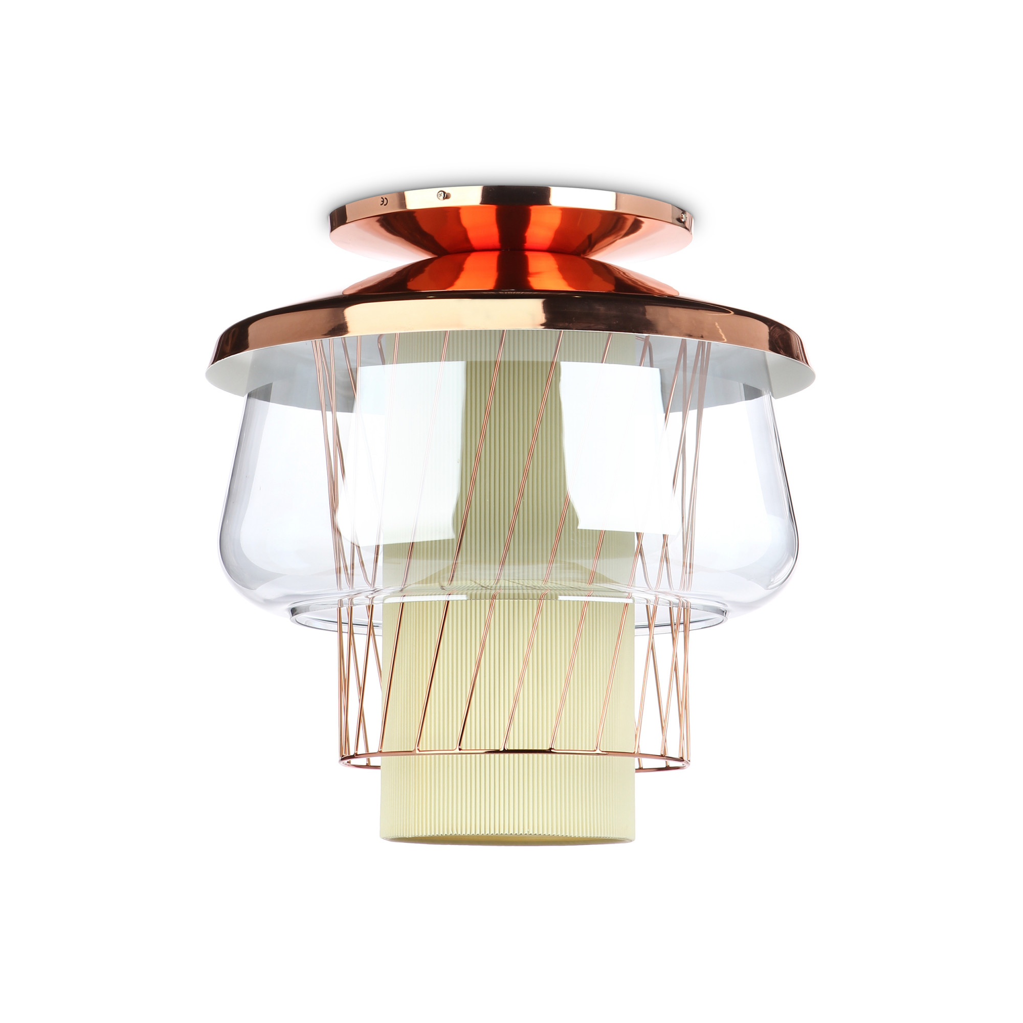 2000621334124 Потолочный светильник диаметр 46 ELECTRORETRO Silk Road