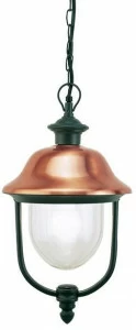 SOVIL Подвесной светильник для улицы из алюминия и меди Rustica 195/14