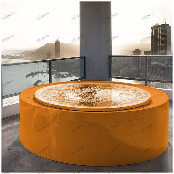 Бассейн Gruppo Treesse Fusion 200 SPA-V8610-O напольный круглый оранжевый Fusion SPA SPAV8610O
