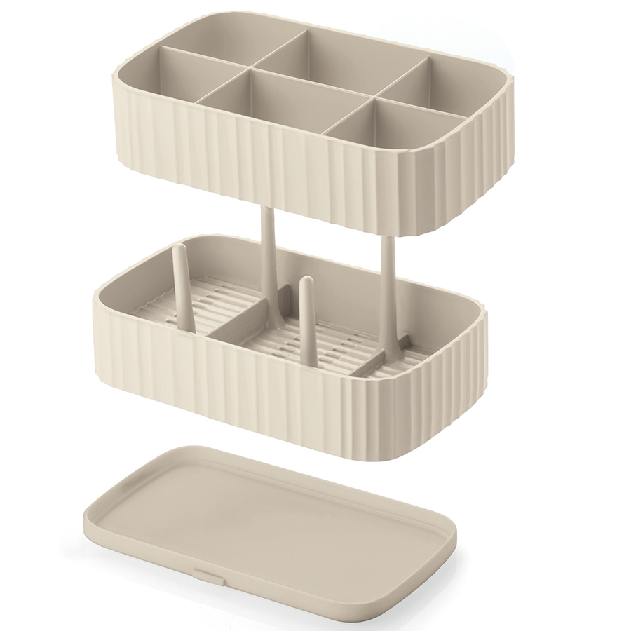 17820079 Сушилка для столовых приборов drain&safe бежевый Guzzini  - Вид №2