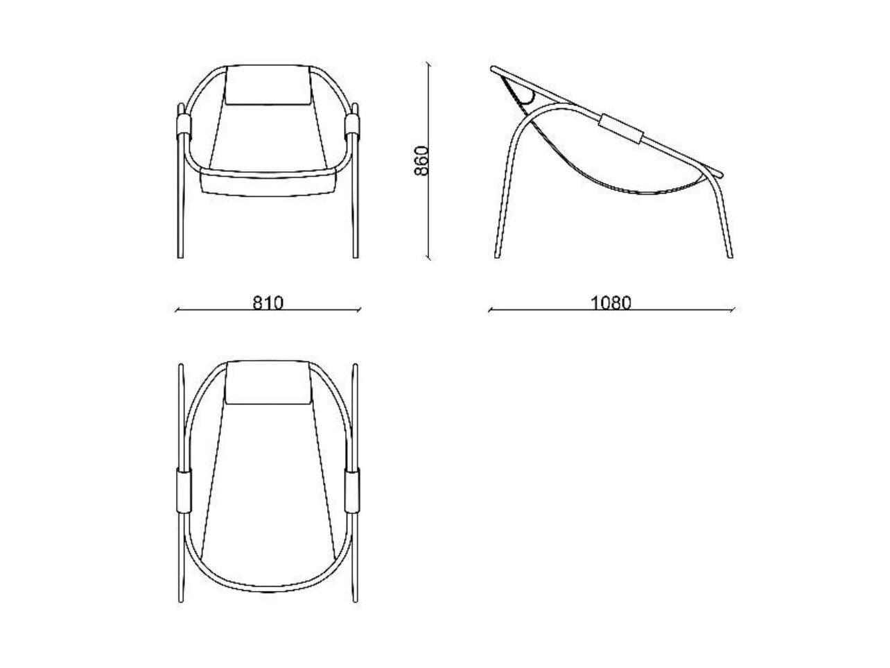 Кожаное кресло с подлокотниками RIVATELIER SCARLETT ARCH-00126998 - Вид №6