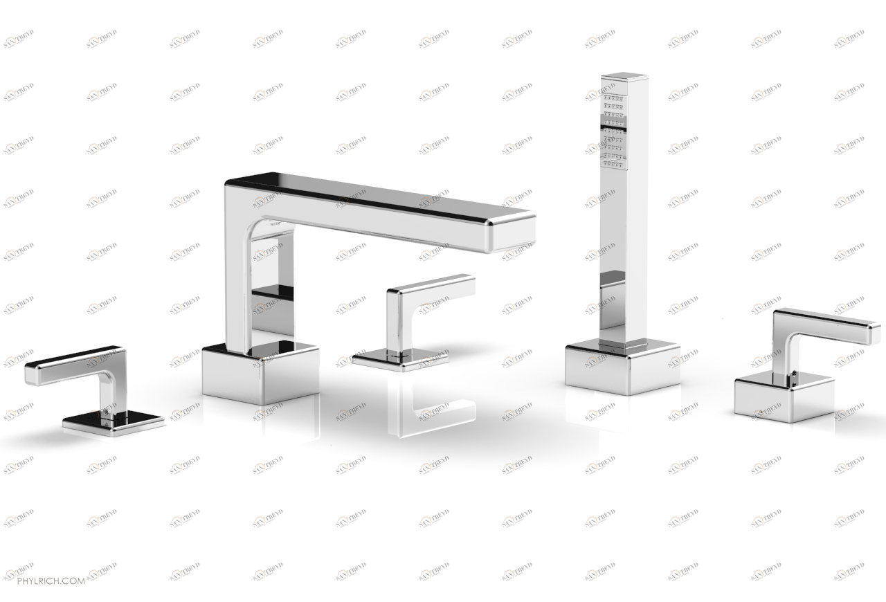 Смеситель для ванны MIX Phylrich  290-49-026 Хромированный