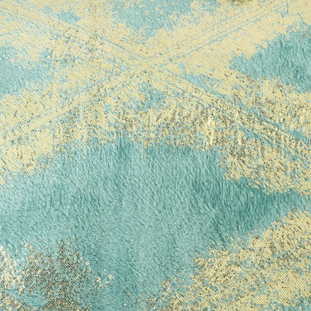 Плед "Avilo" 200x200 см фланель цвет бирюзовый Santreyd нет STLM-2008760 - Вид №1