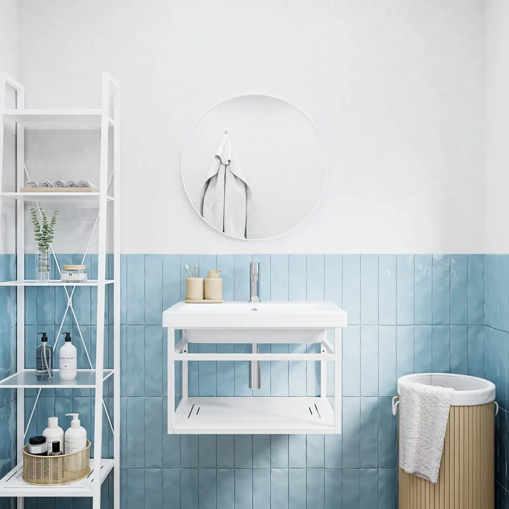 Опора для раковины KONSENSA Бруклин 60 56.5x36 см цвет белый STLM-2003102 - Вид №5