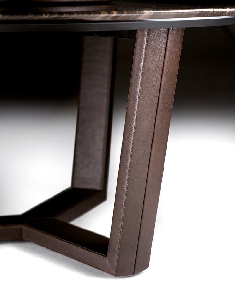 Borzalino Круглый мраморный стол с ленивой сьюзан sun-id-1447946 - Вид №4