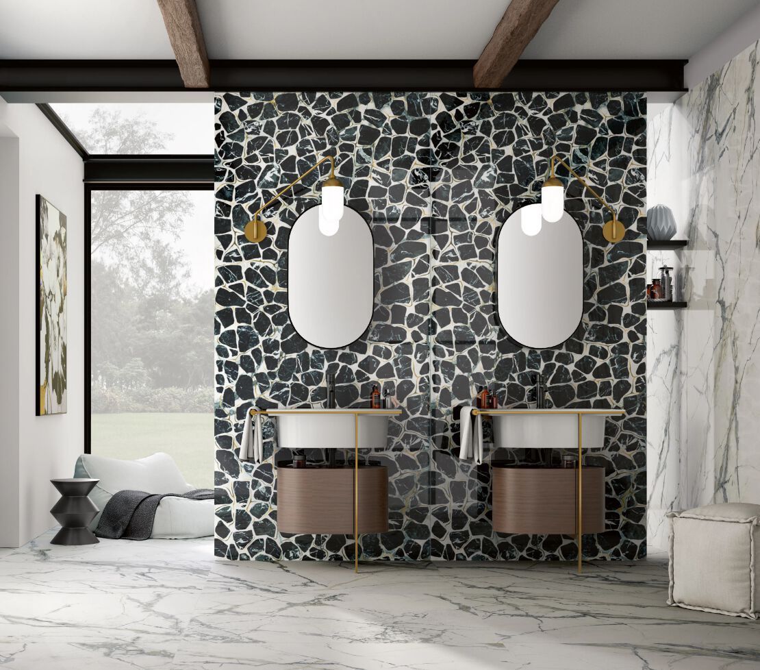 Пол / напольное покрытие из керамогранита с мраморным эффектом Imola THE ROOM ARCH-00073362 - Вид №35