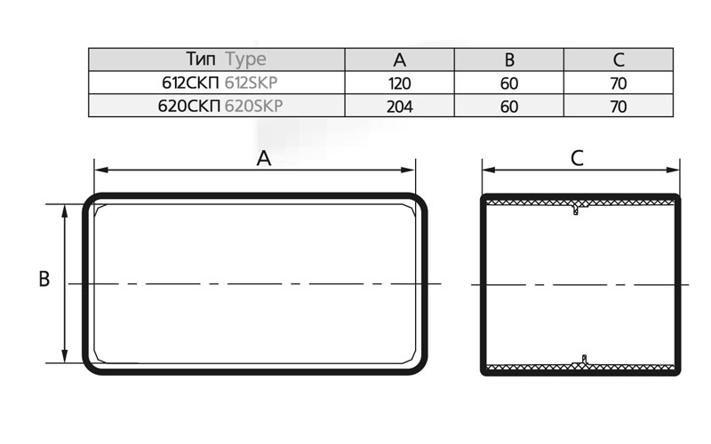 Соединитель канала 612СКП Santreyd 01-0501-009 - Вид №1