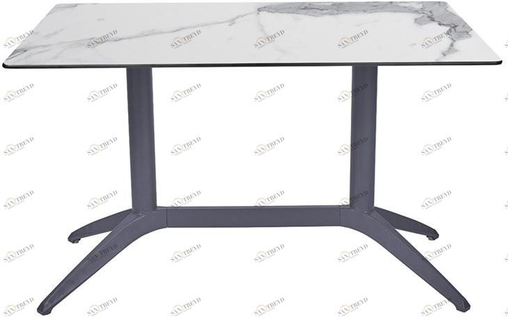 Ezpeleta Прямоугольный садовый стол из полипропилена и hpl Quatro Mhk-qufh