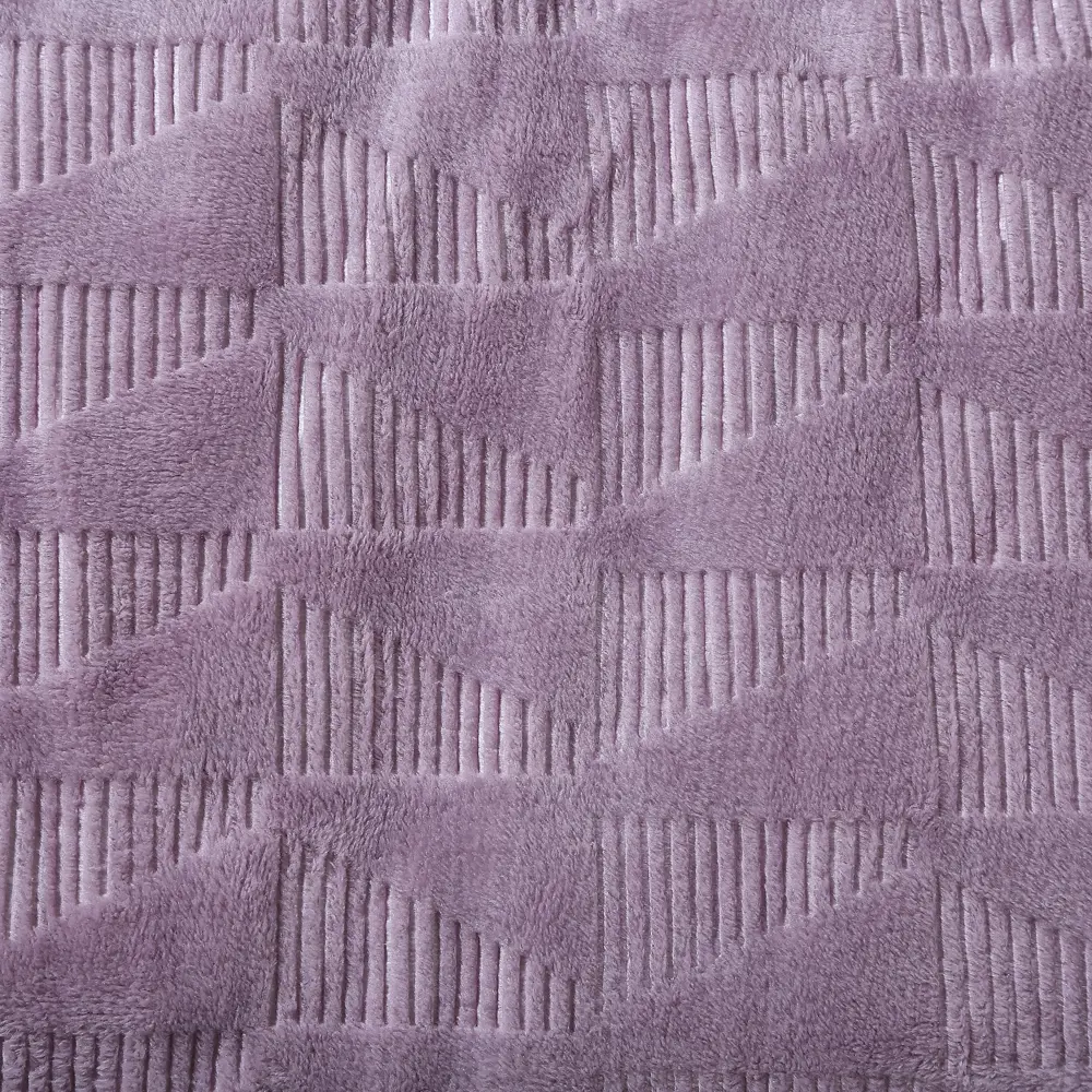 Плед Triangel 180х200 см велсофт цвет слива Santreyd STLM-2020965 - Вид №1