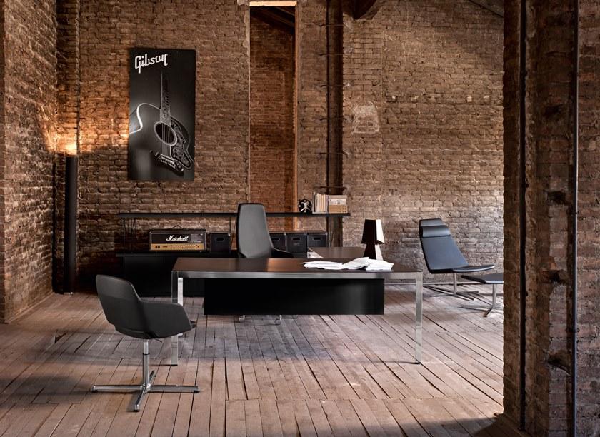 Sinetica Исполнительный угловой стол Frame + sun-id-1487422 - Вид №1