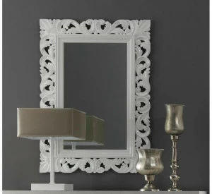 CorteZari Прямоугольное настенное зеркало Zoe gold 355