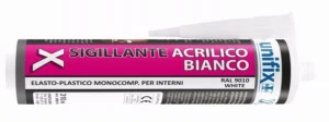 Unifix SWG Однокомпонентный акриловый герметик Siliconi e sigillanti