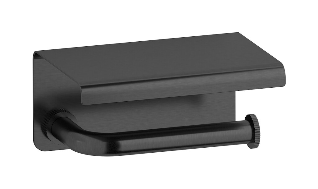 Держатель для туалетной бумаги WE ARE IB rx017cs Brushed Black Chrome Reflex