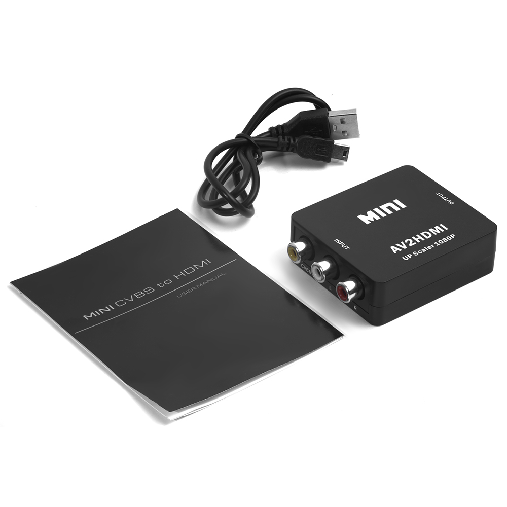 GL-v125 Конвертер av в hdmi 1.3 greenline, pal, ntsc, secam, 1080p, Greenconnect Santreyd  - Вид №2