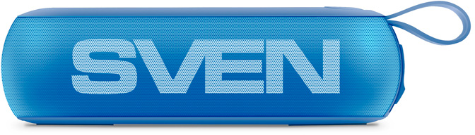 SV-018085 Ас ps -75, синий (6 вт, bluetooth, fm, usb, microsd, 1200ма*ч) Sven Santreyd 