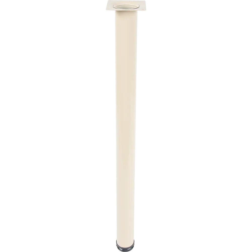 Ножка круглая 700х30 мм сталь  цвет бежевый Santreyd STLM-2157292