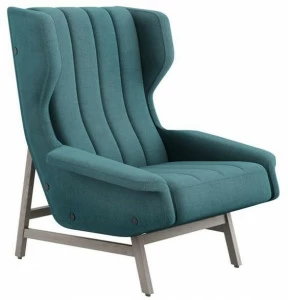 Tacchini Кресло из ткани с подлокотниками Giulia