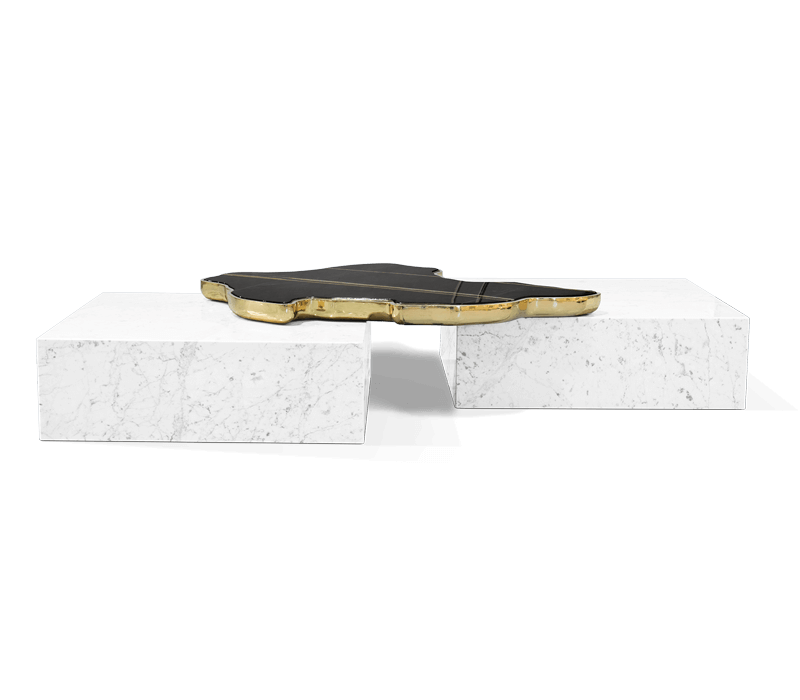 0-229 Navarra черно-белый центральный стол Boca Do Lobo  - Вид №13