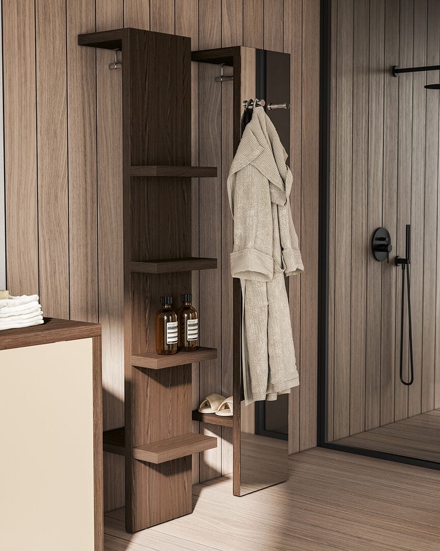 Шкаф для стиральной машины со стиральной машиной BMT Kosmo ARCH-00027026 - Вид №1