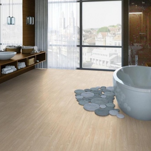 Виниловый ламинат Tarkett Lounge Simple Дуб с брашью (Текстурированная) 914,4х152,4/101,6 мм 1000901237 - Вид №5