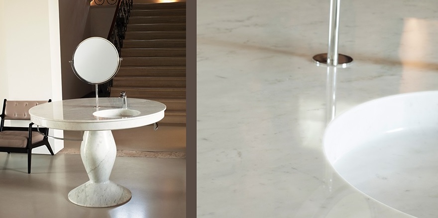 Комплект мебели YVAN из натурального мрамора Carrara Ypsilon VANITY YVANM - Вид №3