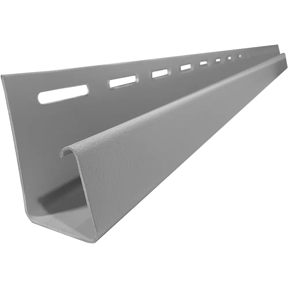 J-профиль универсальный Grand Line Decor 3000 мм серый STLM-2150224