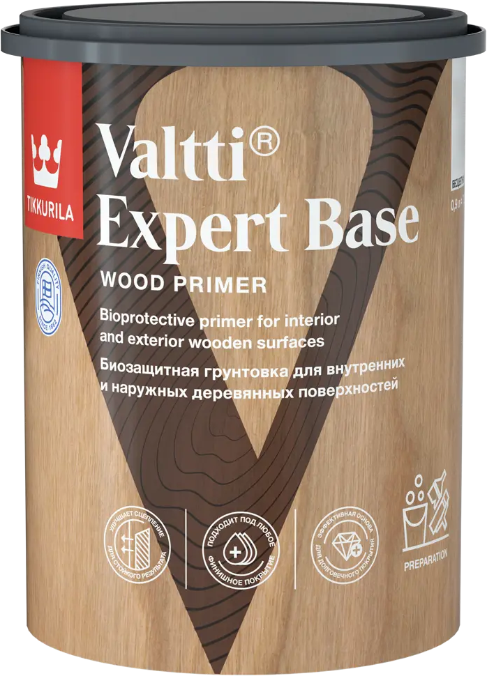 Грунт-антисептик Tikkurila Valtti Expert Base для защиты древесины 89350889