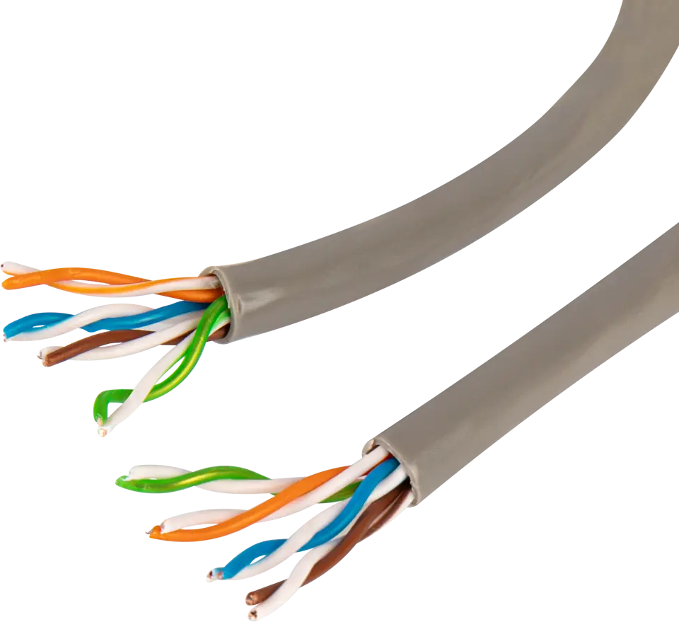 Сетевой кабель ELECTRALINE FTP Cat 5e 10 м для скоростного подключения 89322074