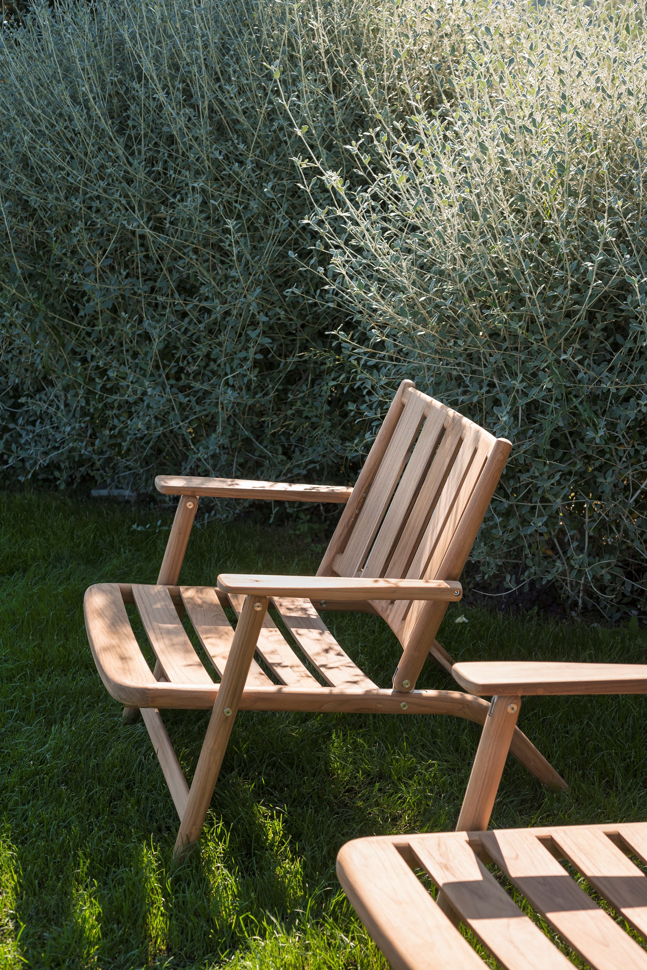 Складной стул из тикового дерева с подлокотниками RODA Levante ARCH-00114499 - Вид №2